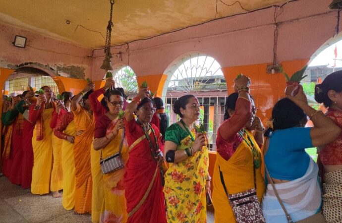 धरानमा साउने हरियाली : शिवभक्ति, शृंगार र सांस्कृतिक रौनक