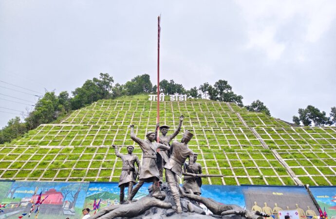 गढीडाँडामा सिन्धुलीगढीको झल्को