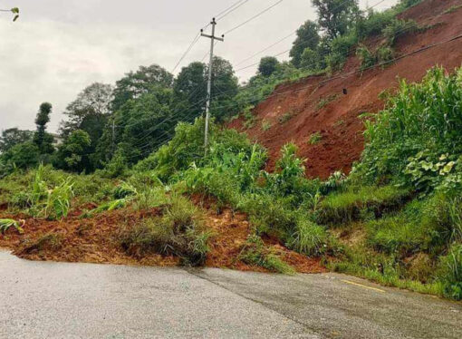 वर्षाका कारण देशभरका आठ राजमार्ग पूर्ण रूपमा अवरुद्ध