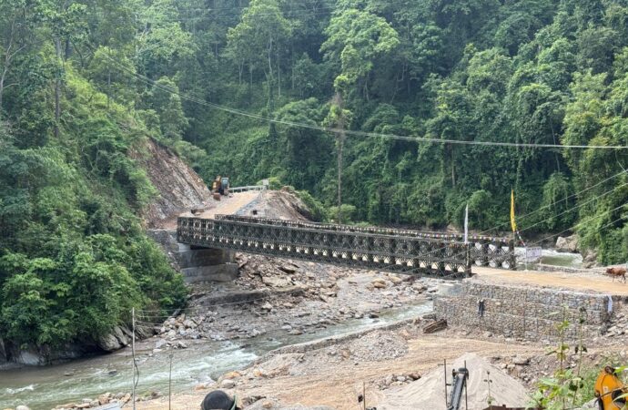 पुवा खोलामा बेलिब्रिज निर्माण, छोटियो ३६ किमी दूरी