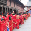 पशुपतिनाथमा तिजको भीड व्यवस्थापन : ४ वटा लाइन, अकासेपुल र वाष्पीकरणको सुविधा