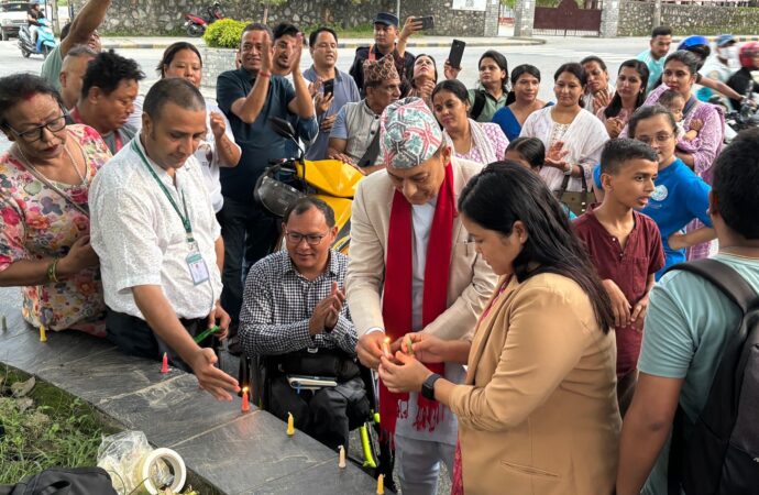 अपाङ्गता भएका व्यक्तिको अधिकार सुनिश्चित गर्दै गण्डकी प्रदेश